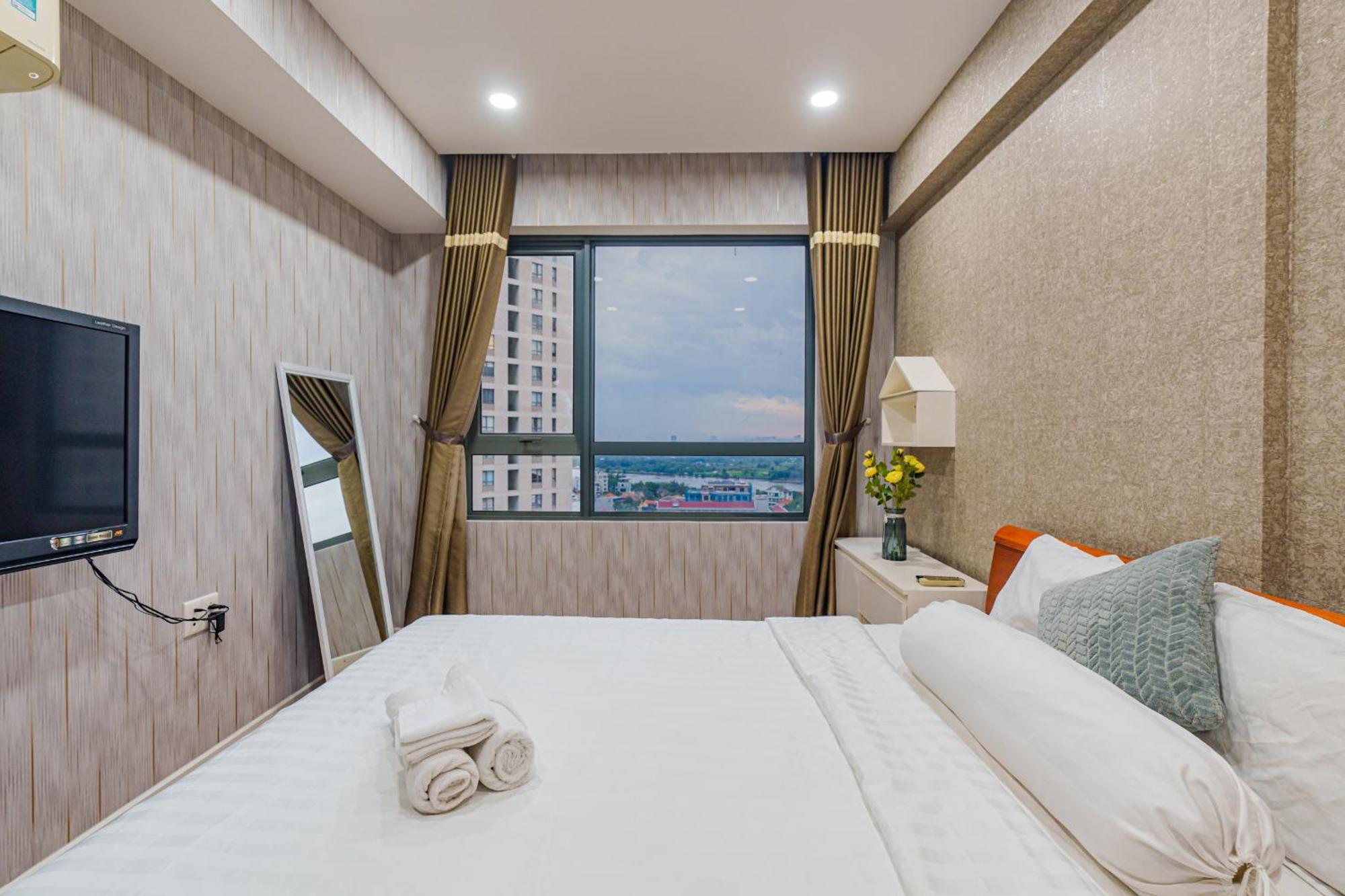 Appartement Ambihome 3br 2wc In Masteri Thao Dien District 2 *